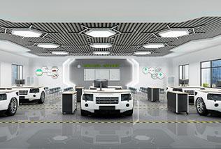 智能網(wǎng)聯(lián)汽車底盤線控系統(tǒng)測(cè)試裝調(diào)實(shí)訓(xùn)室